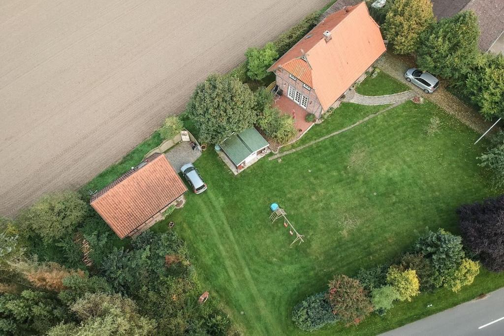 Fachwerk-Ferienhaus, Ruhe Auf Dem Land, Haustiere Willkommen, Leihfahrraeder, 24-7 Check In Kirchlinteln Екстер'єр фото